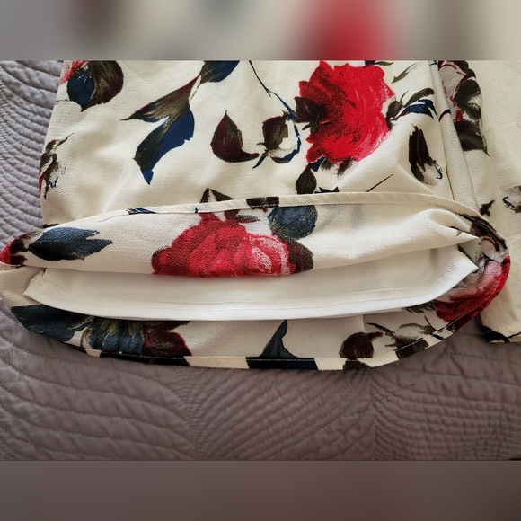 Floral Summer Wide Leg Palazzo Pants - Sz Small - Picture 9 of 12